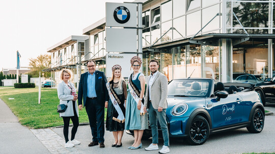 Übergabe QueenieCar 