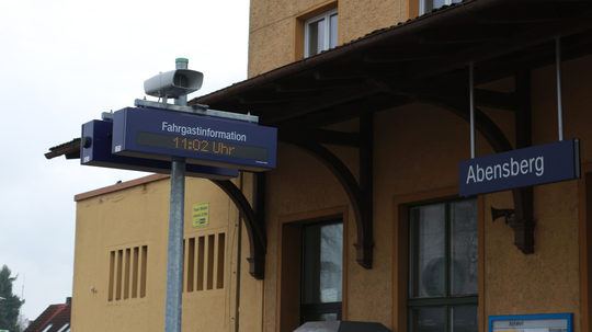 Schienenersatzverkehr an Wochenenden