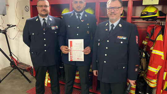 Willkommen zurück, Talal!