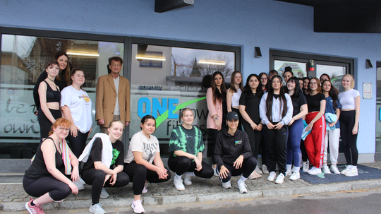 Schulbesuch im Fitnessstudio