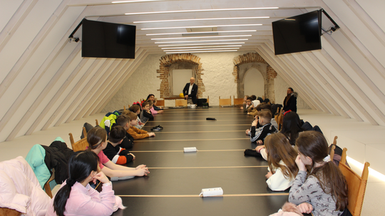 Viele kleine Mäuse im Rathaus