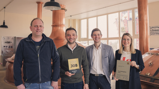 Top Job-Siegel für Kuchlbauer