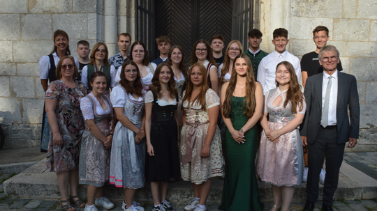 Abschlussfeier der Wirtschaftsschule