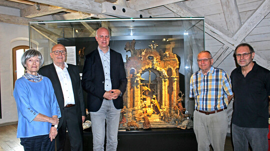 Die Kaiserkrippe geht auf Reisen