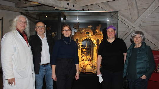 Abensberger „Kaiserkrippe“ feiert Weihnachten in Potsdam