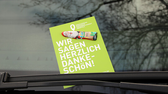 Schokolade statt Knöllchen