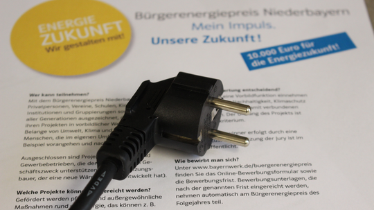 Jetzt für Bürgerenergiepreis Niederbayern 2025 bewerben