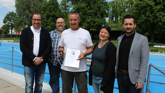 Schwimm-Meister aus Leidenschaft