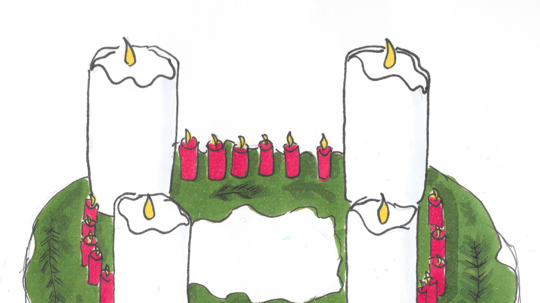 Der Adventskranz
