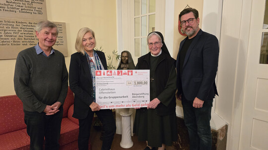 Bürgerstiftung unterstützt das Cabrinihaus