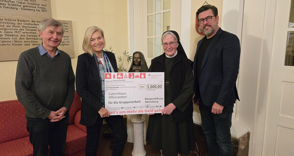 Bürgerstiftung unterstützt das Cabrinihaus