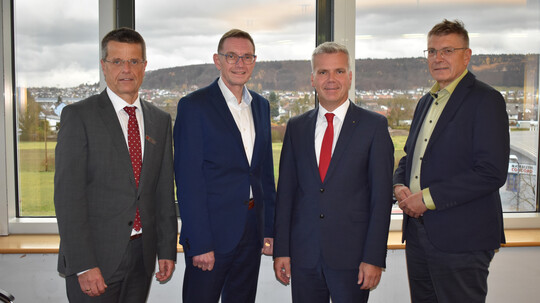 Umgestaltung in der Sparkasse