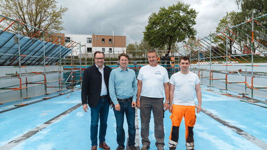 Sanierung des Schwimmerbeckens