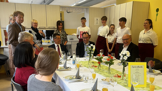 Ein Festmenü aus Schülerhand