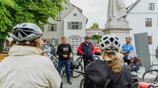 Abensberg tritt in die Pedale