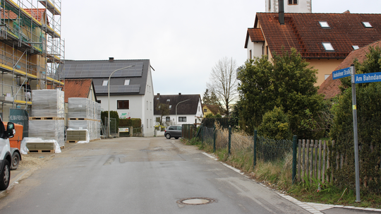 Aunkofener Straße: Asphaltierung startet