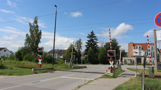 Bahnübergang vier Tage gesperrt