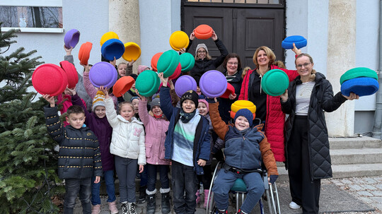 Elternbeirat spendiert Stapelsteine