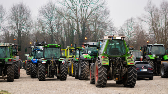 Protestaktionen am Montag, 15.01. | © Stadt Abensberg