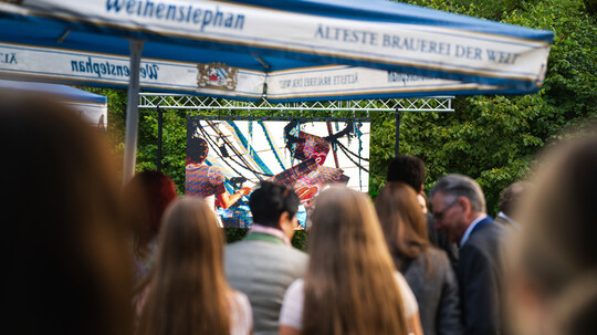 Gillamoos-Vorfreude im Schlossgarten