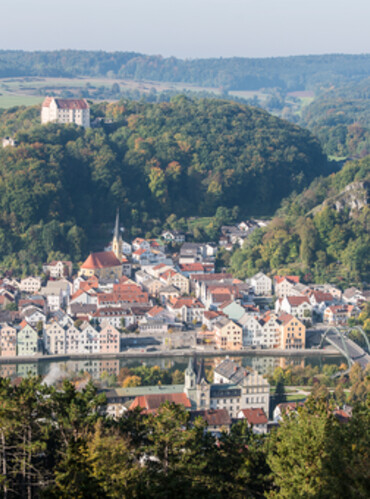 Stadtansicht morgens | © Stadt Riedenburg