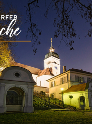 Allersdorfer Kirche bei Nacht